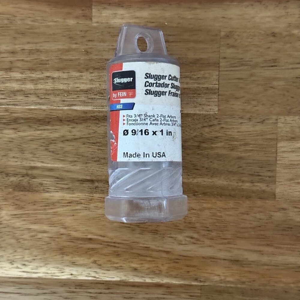 Fein Slugger‎ Cutter And Pin 63134143041 Annular Cutter,9/16 In 1 In Long